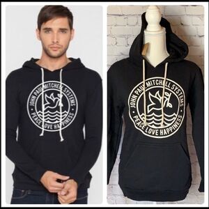 John Paul Mitchell Peace Love Happiness Hoodie XSMALL